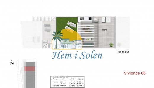 New Build - Top Floor Bungalow -
Pilar de la Horadada - pueblo