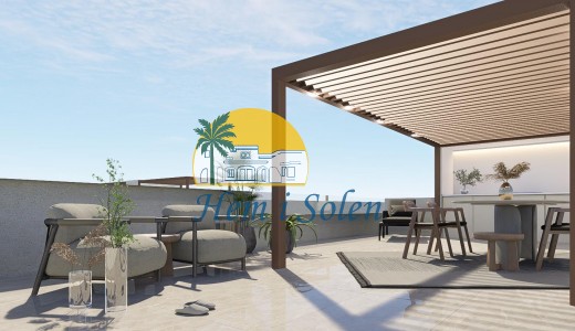 New Build - Top Floor Bungalow -
Pilar de la Horadada - pueblo