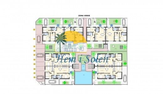 New Build - Top Floor Bungalow -
Pilar de la Horadada - pueblo