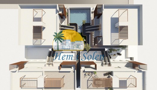 New Build - Top Floor Bungalow -
Pilar de la Horadada - pueblo