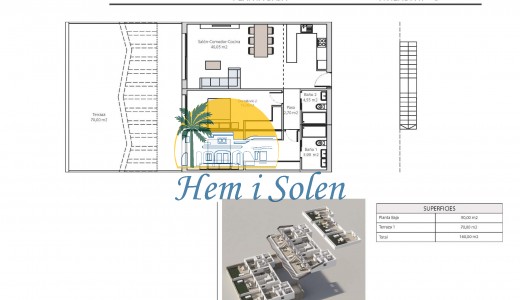 New Build - Ground Floor Bungalow -
Finestrat - Balcon de finestrat