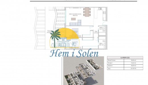 New Build - Top Floor Bungalow -
Finestrat - Balcon de finestrat