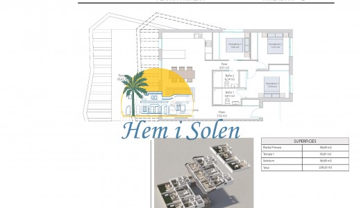 New Build - Top Floor Bungalow -
Finestrat - Balcon de finestrat