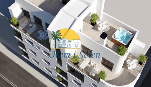 New Build - Ground floor apartment -
Torrevieja - Centro