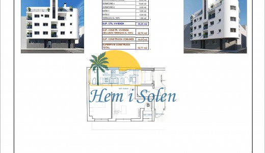New Build - Ground floor apartment -
Torrevieja - Centro