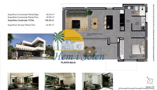 Nybyggd - Villa -
Rojales - Benimar