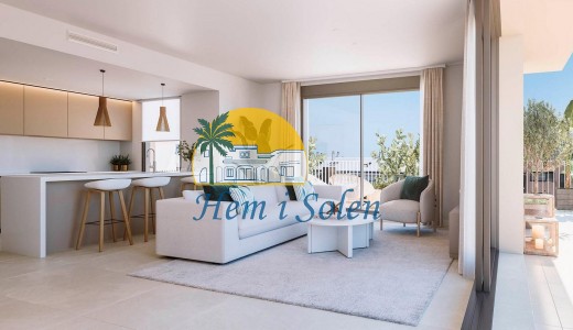 New Build - Ground floor apartment -
Denia - Puerto Denia