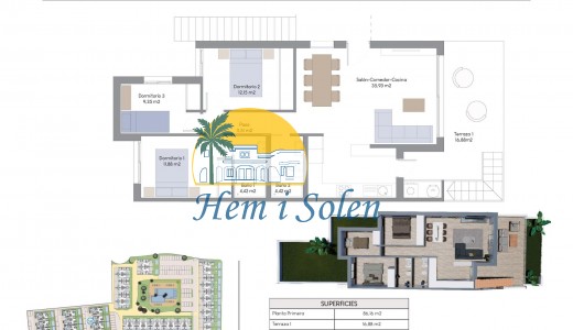 New Build - Top Floor Bungalow -
Finestrat - Finestrat hills