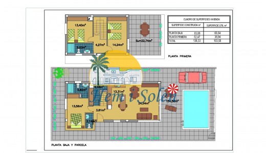 Nybyggd - Villa -
Pilar de la Horadada