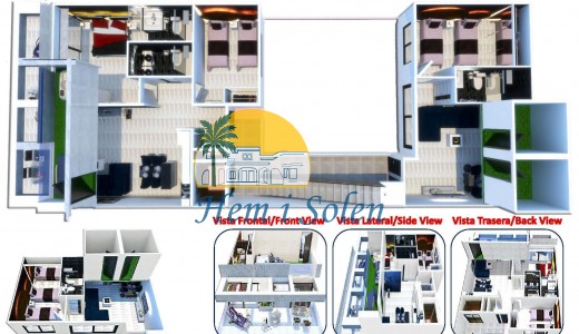 Nybyggd - Takvåning -
Torrevieja - Centro