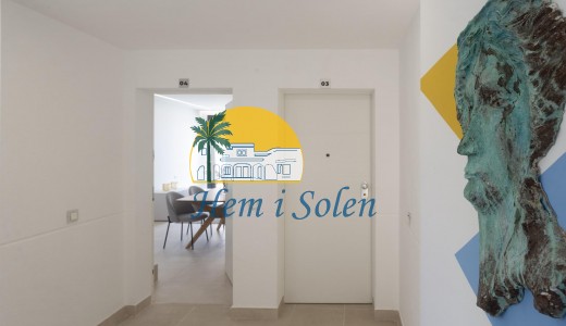 Nybyggd - Takvåning i två plan -
Denia - L´Estanyó (Marinas)