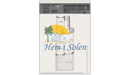 New Build - Ground Floor Bungalow -
Torrevieja - Altos del Sol