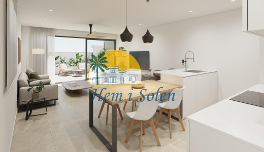 New Build - Ground Floor Bungalow -
Pilar de la Horadada - pueblo