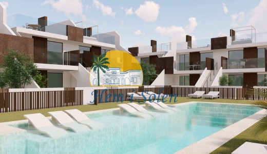 New Build - Ground Floor Bungalow -
Pilar de la Horadada - pueblo