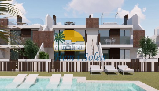 New Build - Ground Floor Bungalow -
Pilar de la Horadada - pueblo