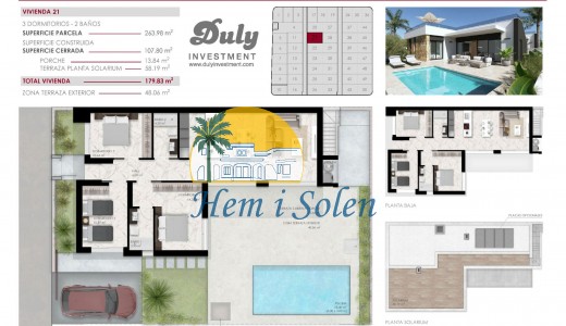 Nueva construcción  - Villa -
Ciudad Quesada - Lo Marabú