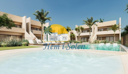 New Build - Ground Floor Bungalow -
San Javier - Roda Golf