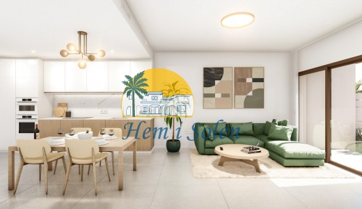 New Build - Ground Floor Bungalow -
San Javier - Roda Golf