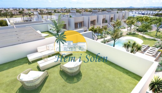New Build - Ground Floor Bungalow -
San Javier - Roda Golf