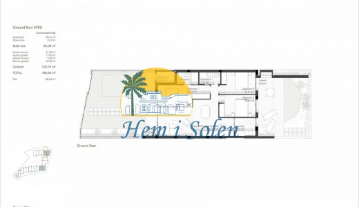 New Build - Ground Floor Bungalow -
San Javier - Roda Golf