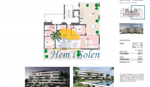 New Build - Penthouse -
Torre Pacheco - Santa Rosalia Lake And Life Resort