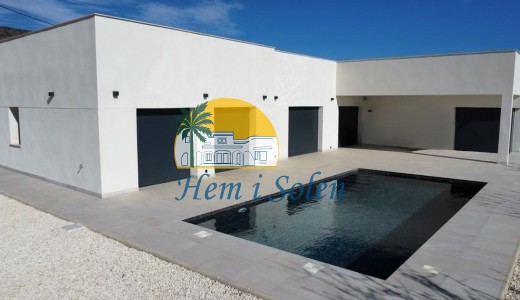 Nybyggd - Villa -
Pinoso - Lel