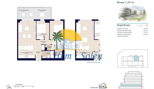 Nybyggd - Lägenhet -
Villajoyosa - Playa del Torres