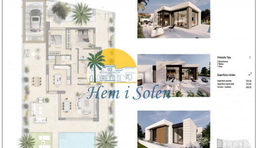 New Build - Villa -
Pilar de la Horadada - Roda Golf