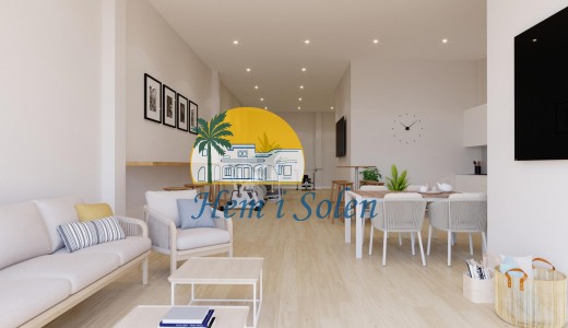 New Build - Ground floor apartment -
Algorfa - Pueblo