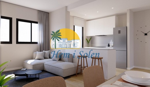 New Build - Ground floor apartment -
Algorfa - Pueblo