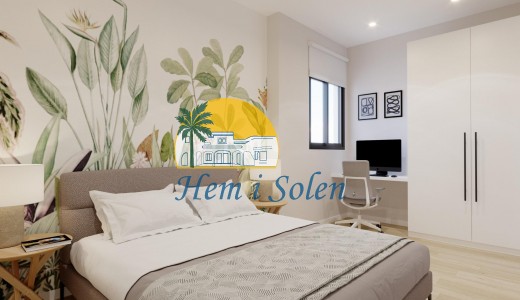 New Build - Ground floor apartment -
Algorfa - Pueblo