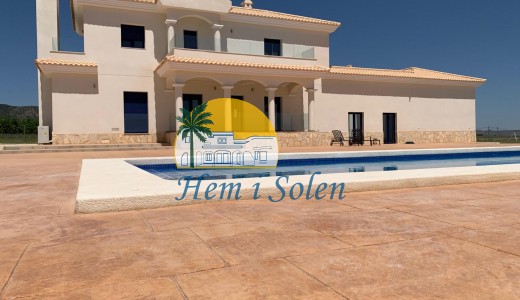 Nueva construcción  - Villa -
Pinoso - Camino Del Prado