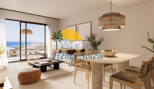 Nybyggd - Bungalow på översta våningen -
Mojacar - Playa Macenas (Mojácar)