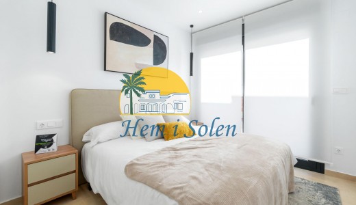 Nybyggd - Bungalow på översta våningen -
Torrevieja - Los balcones
