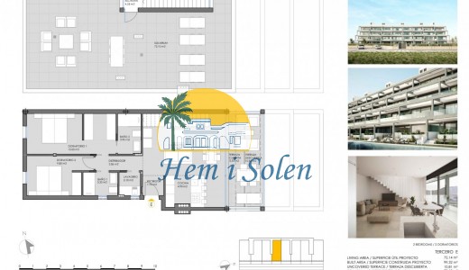 New Build - Penthouse -
Cartagena - Mar De Cristal