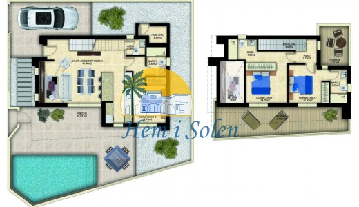New Build - Villa -
Benijofar - Polideportivo