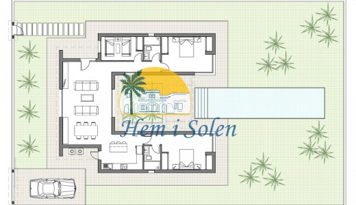 New Build - Villa -
Benijofar - Polideportivo
