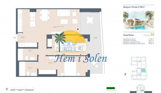 New Build - Ground floor apartment -
Jávea Xàbia - centro