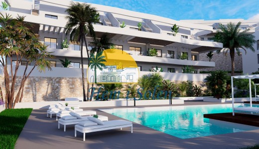 New Build - Apartment -
Finestrat - Puig Campana Golf