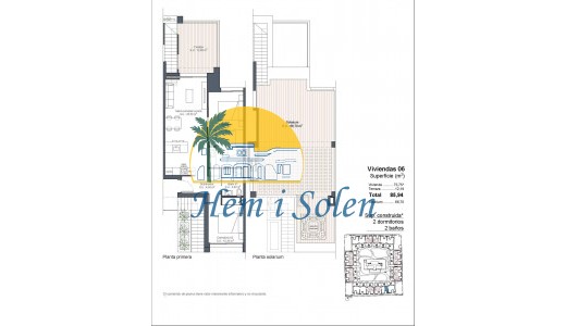 New Build - Top Floor Bungalow -
Ciudad Quesada - Lo Marabú