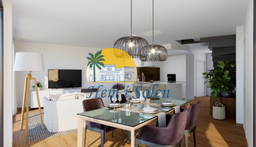 New Build - Ground floor apartment -
Villajoyosa - Playa Les Torres