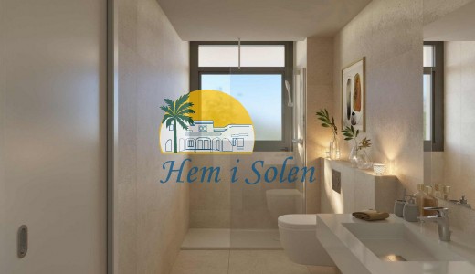 New Build - Ground floor apartment -
Villajoyosa - Playa Les Torres
