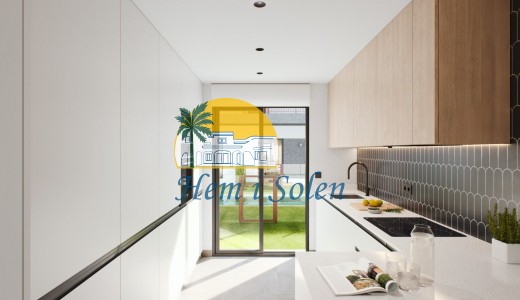 New Build - Ground Floor Bungalow -
Pilar de la Horadada - pueblo