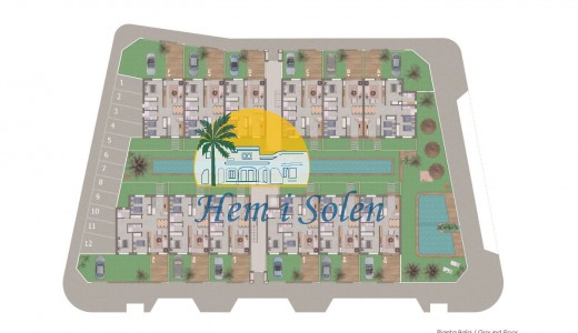 New Build - Ground Floor Bungalow -
Pilar de la Horadada - pueblo