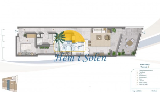 New Build - Ground floor apartment -
Murcia - Playa Villananitos