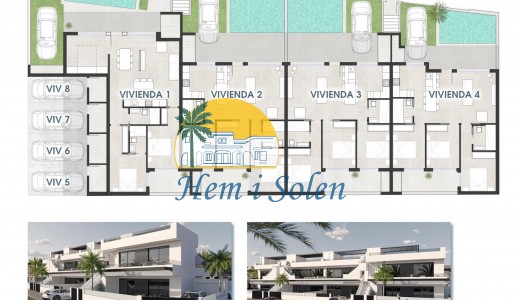 New Build - Top Floor Bungalow -
Murcia - Las esperanzas
