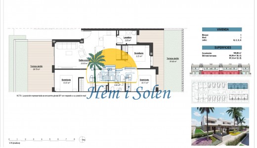 New Build - Ground Floor Bungalow -
Los Alcázares - Serena Golf