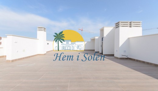 New Build - Top Floor Bungalow -
Torrevieja - Los balcones
