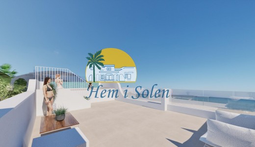 New Build - Top Floor Bungalow -
Pilar de la Horadada - Playa de las Higuericas