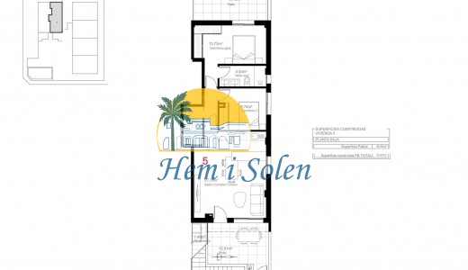 New Build - Ground Floor Bungalow -
Pilar de la Horadada - pueblo